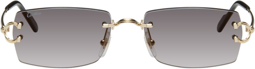 Solglasögon Cartier Cartier 'Décor C Classique' Sunglasses Grå | CT0550S-001