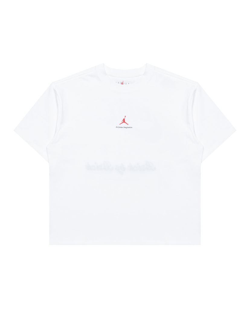 Crop top Jordan Jordan x Nigel Sylvester Crop T-Shirt Vit | HQ1736-100