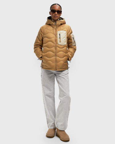 Pufferjacka Peak Performance HeliuUtility Down Hood Jacket Beige | G79847100, 2