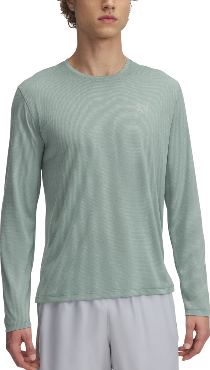 T-shirt Under Armour Under Armour UA Launch Long Sleeve T-Shirt Grön | 1382584-348
