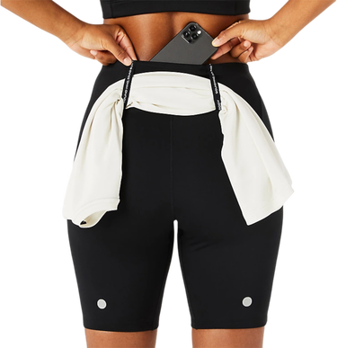 Shorts Asics ROAD HIGH WAIST 8IN SPRINTER Svart | 2012c967-001, 3
