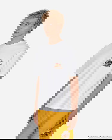 T-shirt WACKO MARIA Still Smokin' Washed Heavy Weight T-Shirt Vit | CCSS-WM-WT02 WHITE, 4