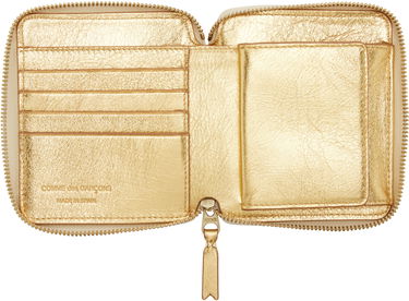 Plånbok Comme des Garçons Silver Leather Wallet Metallisk | SA2100G, 2