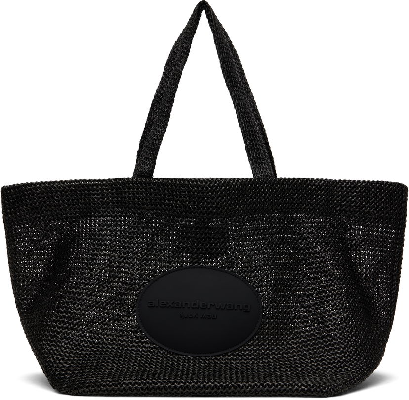 Tygpåse Alexander Wang Alexander Wang Punch XL Tote Svart | 20225T82M