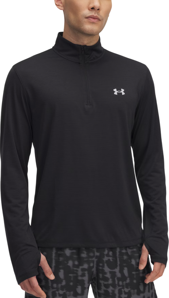 T-shirt Under Armour Under Armour UA Launch 1/4 Zip Running Pullover Svart | 6005542-001