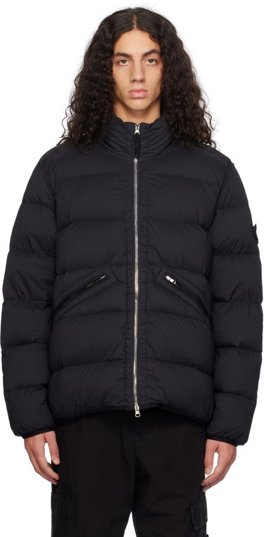 Pufferjacka Stone Island Stone Island Seamless Tunnel Nylon Down Jacket Svart | 811543028, 0