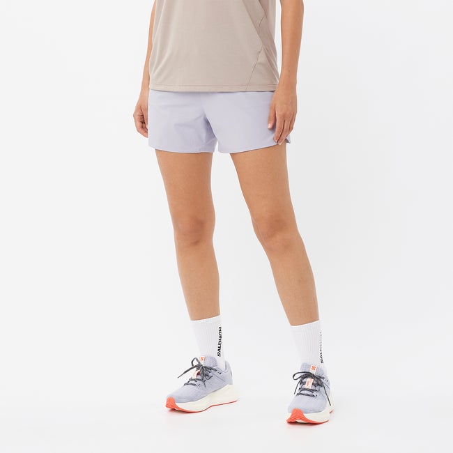 Shorts Salomon Shakeout Core 4" Running Shorts Purpur | LC2451600