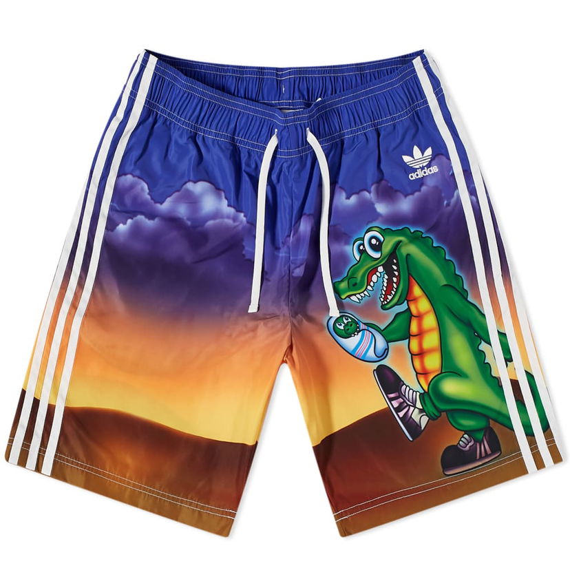 Badkläder adidas Originals Kerwin Frost Shorts Crocodile Flerfärgad | H66312