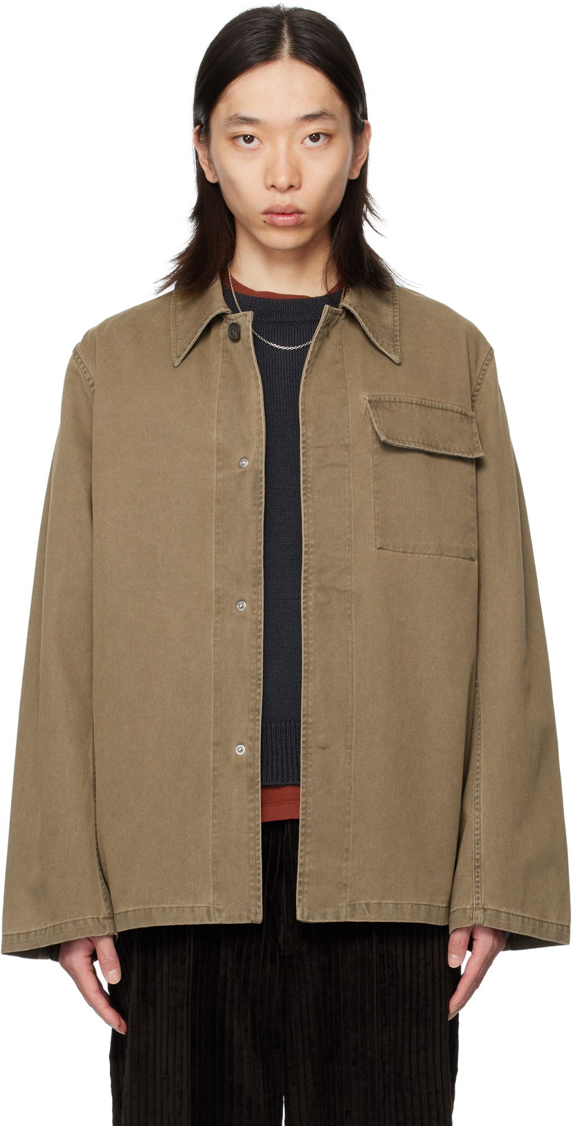 Jacka OUR LEGACY Our Legacy Dutch Work Jacket Grön | M4252DDW