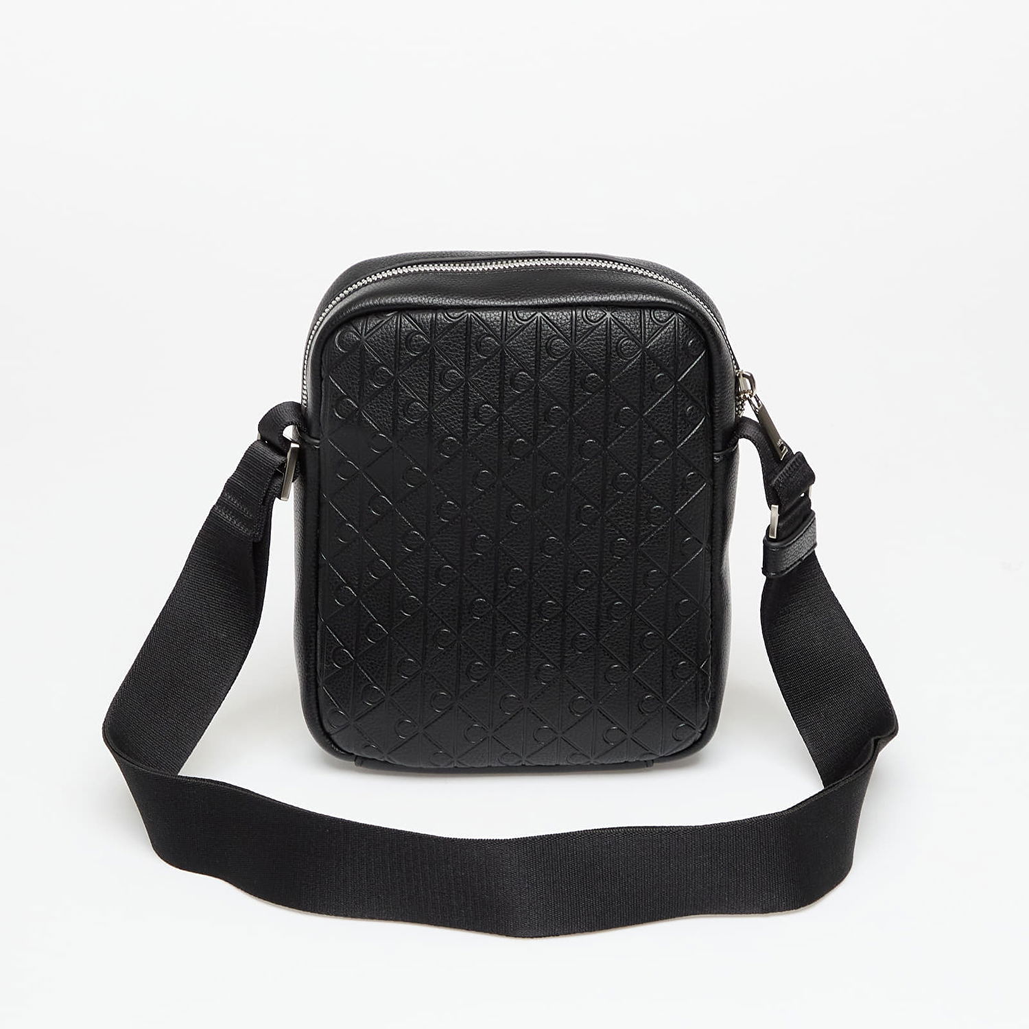 Axelväska CALVIN KLEIN Calvin Klein Emblem Aop Emboss Crossover Bag Svart | LV04D3204G UB1, 1