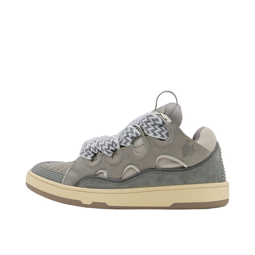 Sneakers och skor LANVIN Leather Curb "Gray" Grå | FM-SKRK11-DRAG-A20