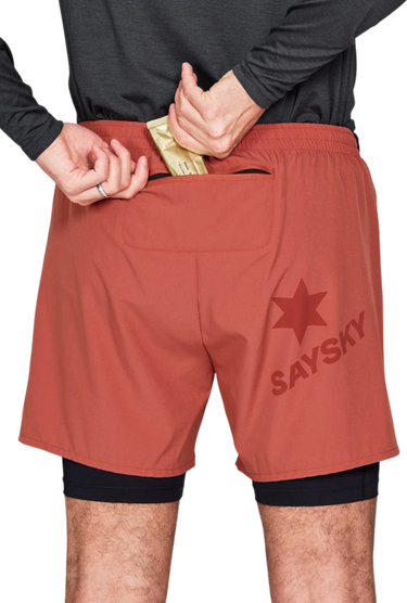 Shorts Saysky Saysky 2 in 1 Pace Shorts Röd | nmrsh20c505, 2