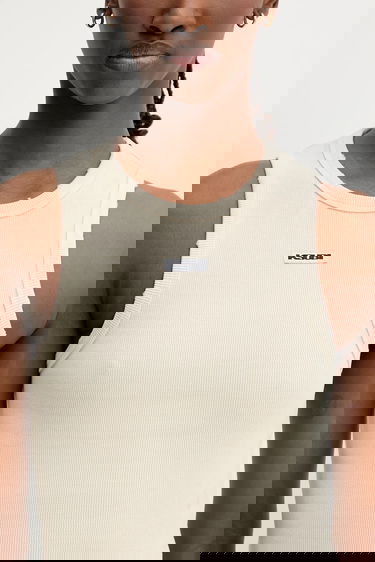 Linne Ksubi KSUBI Labels Syndicate Tank Top Beige | WSP25SI004, 3