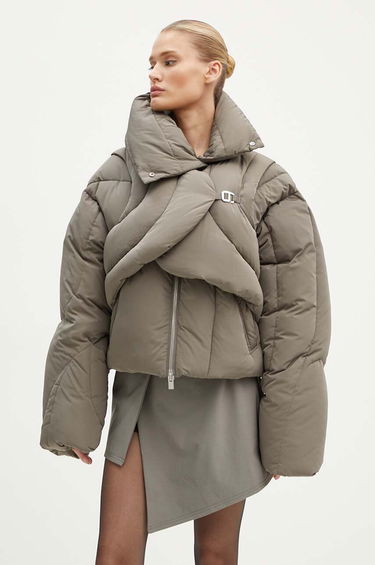 Pufferjacka HELIOT EMIL Oversized Puffer Jacket Grön | HE.W.02.073.P03.DG23, 2