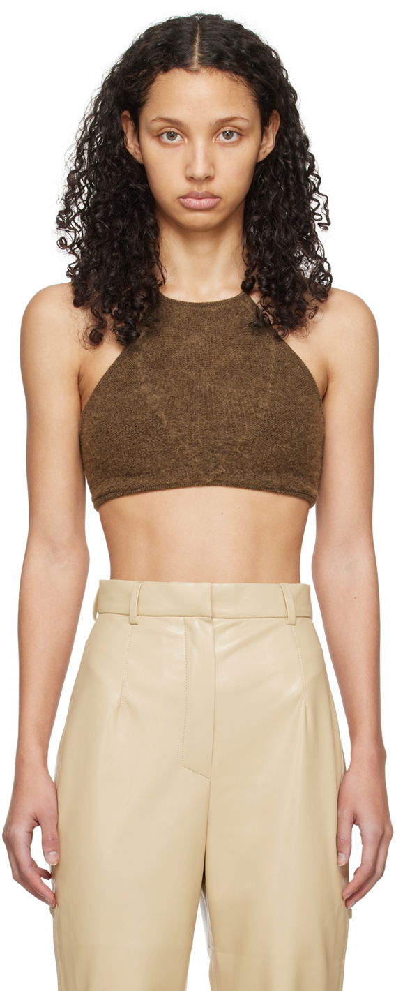 Linne Nanushka Sarda Camisole Top Beige | NW24RSTP03078, 0