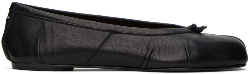 Kläder Maison Margiela Black Tabi Ballerina Flats Svart | S58WZ0127 P6378