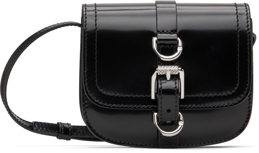 Handväska Givenchy Givenchy Voyou Neck Crossbody Bag Svart | BK60F9K1YH001