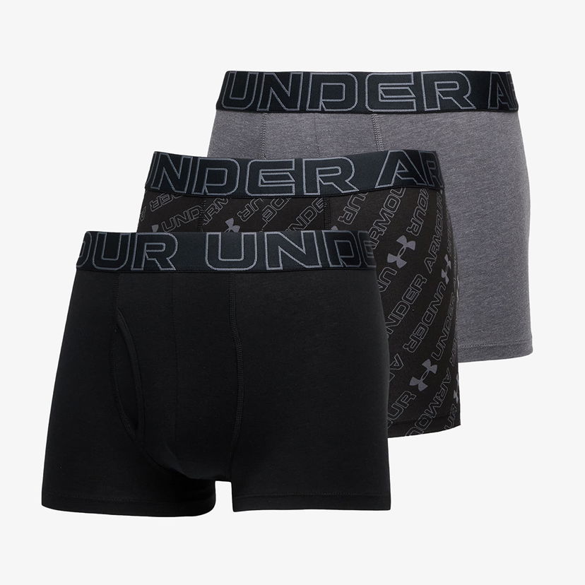 Boxare Under Armour Performance Cotton Nov 3in Black Svart | 1383892-001