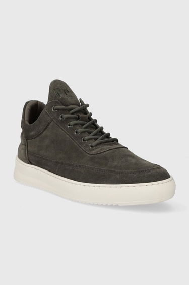 Sneakers och skor Filling Pieces Low Top Suede Grön | 10122791325, 1