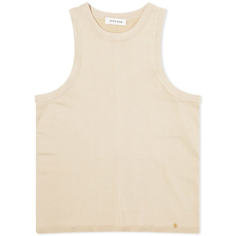 Linne Anine Bing Noel Top, Size Large Beige | A-09-4318-290