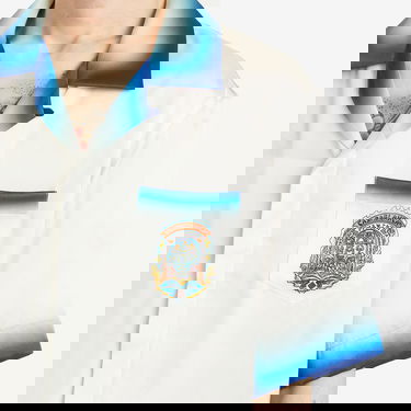 Skjorta Casablanca Casablanca Casa Way Skate Vacation Shirt, Size Large Vit | U-MS25-SH-003-03, 5