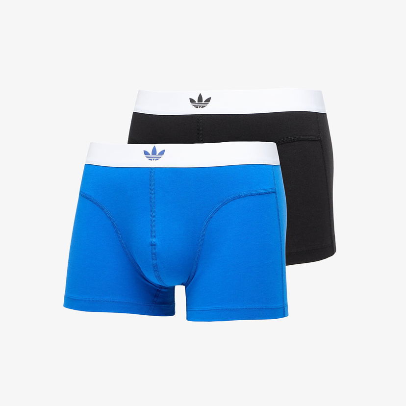 Boxare adidas Originals adidas Comfort Flex Cotton Body Lines Trunk 2-Pack Svart | 4AR005-902