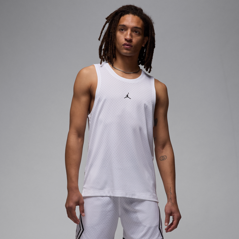 Linne Jordan Jordan Sport Dri-FIT Mesh Jersey Vit | HF9949-100