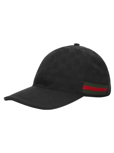Keps Gucci Gg Jaquard Baseball Cap Svart | 200035-KQWBG-1060