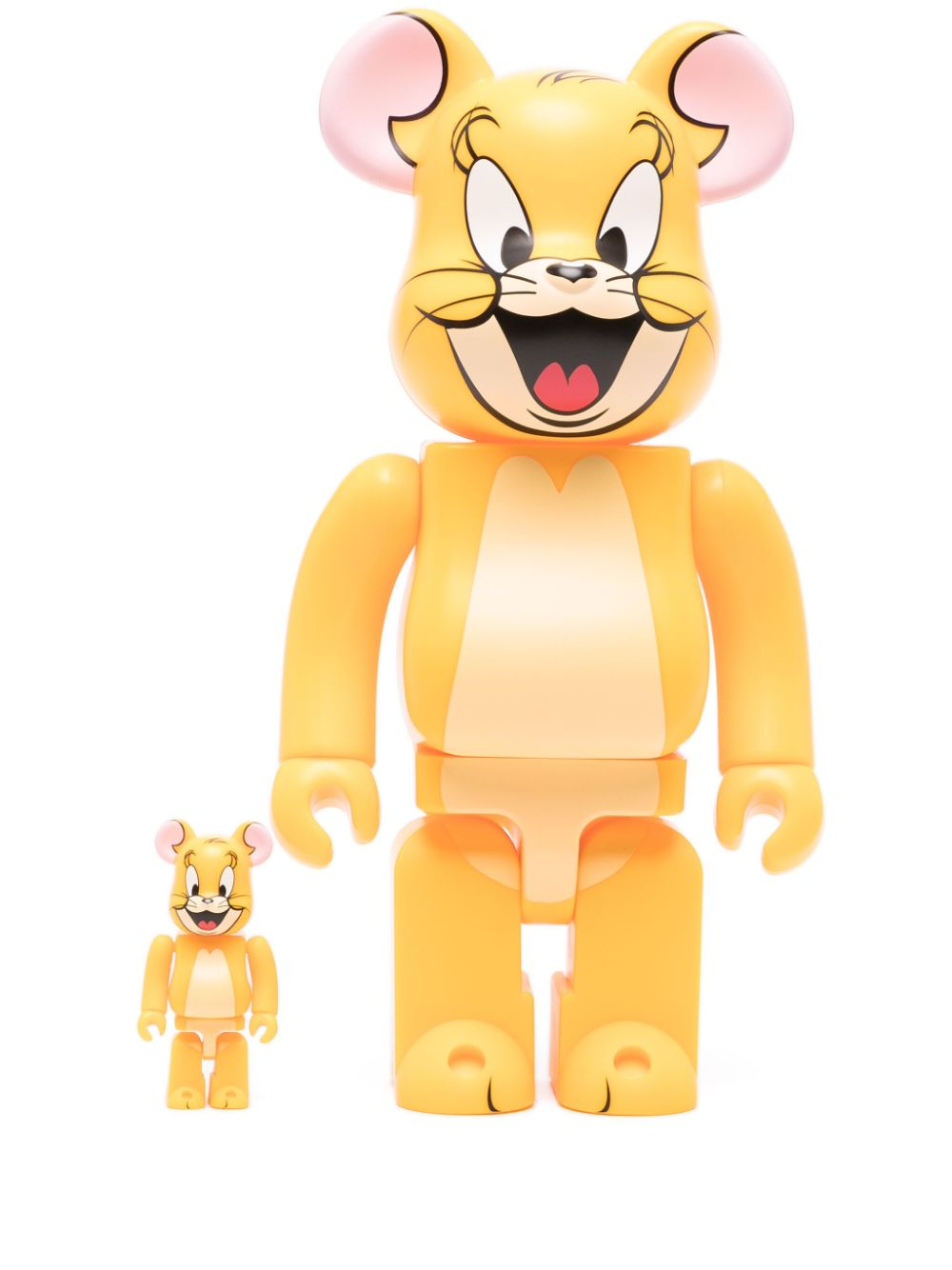Samlarobjekt Medicom Toy Tom & Jerry 400% + 100% Jerry Be@rbrick figure set - Yellow Gul | 453095660663721029483, 0