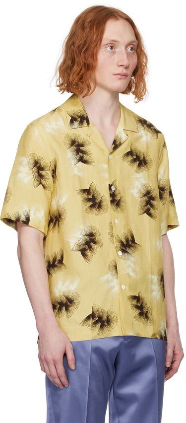Skjorta Paul Smith Paul Smith Abstract Print Short Sleeve Shirt Gul | M1R-905U-M02229-10, 1