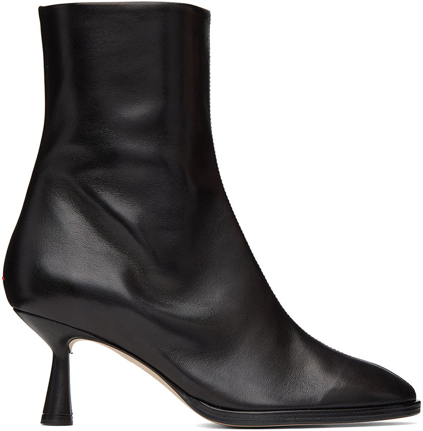 Kläder Aeyde Aeyde Dorothy Ankle Boots Svart | A11-AB-KLND65ST-123-800-007