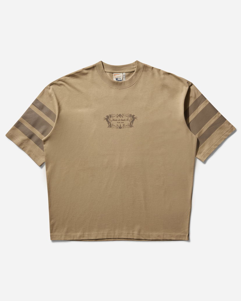 T-shirt Champion Heavyweight Jersey Camino Entrada T-Shirt Brun | 221167 MS104
