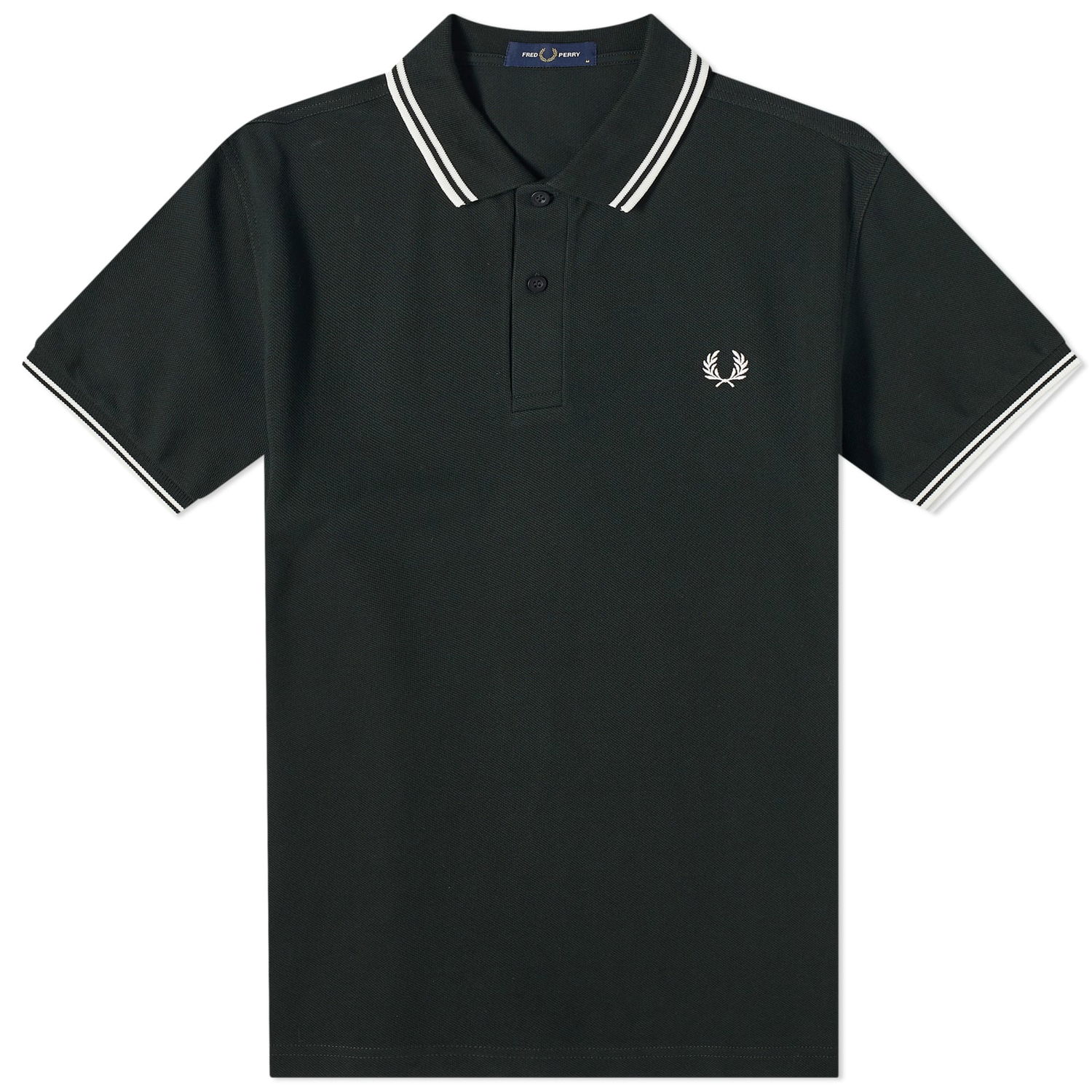 Polotröja Fred Perry Twin Tipped Polo Tee Grön | M3600-T50, 0