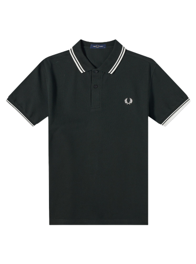 Polotröja Fred Perry Twin Tipped Polo Tee Grön | M3600-T50