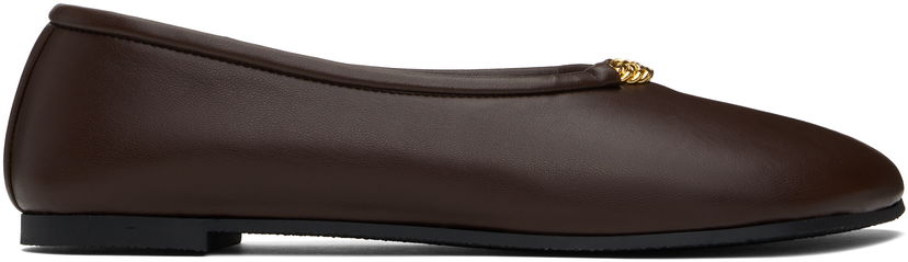 Sneakers och skor Stella McCartney Ryder Ballerina Flats Brun | 810515W1IL0