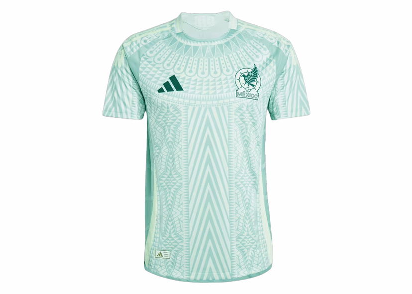 Jersey adidas Originals Mexico 2024 Away Authentic Jersey Linen Green Grön | IP6385