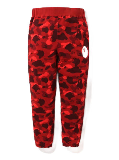 Träningsbyxor BAPE Color Camo Sweat Pants Röd | 1I80-152-001