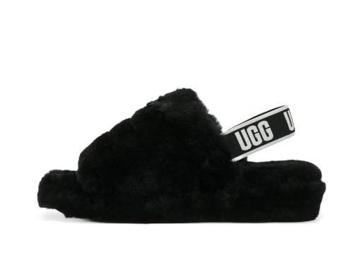 Sneakers och skor UGG Fluff Yeah Slide "Black" W Svart | 1095119 BLK