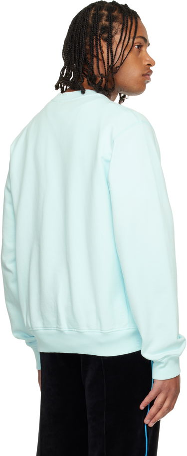 Sweatshirt Casablanca Casablanca Manga Tennis Ball Sweatshirt Turkos | M-AW25-JTP-293-01, 2