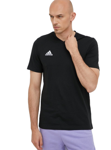 T-shirt adidas Originals T-shirt Entrada 22 Svart | hc0448