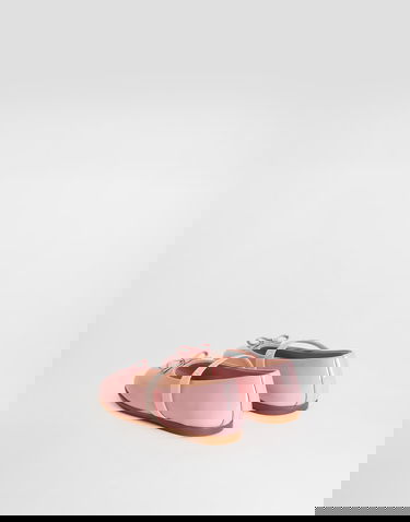 Sneakers och skor Dolce & Gabbana Dolce & Gabbana Patent Leather Ballet Flats For First Steps (19-26) Rosa | D20093A483180416, 2