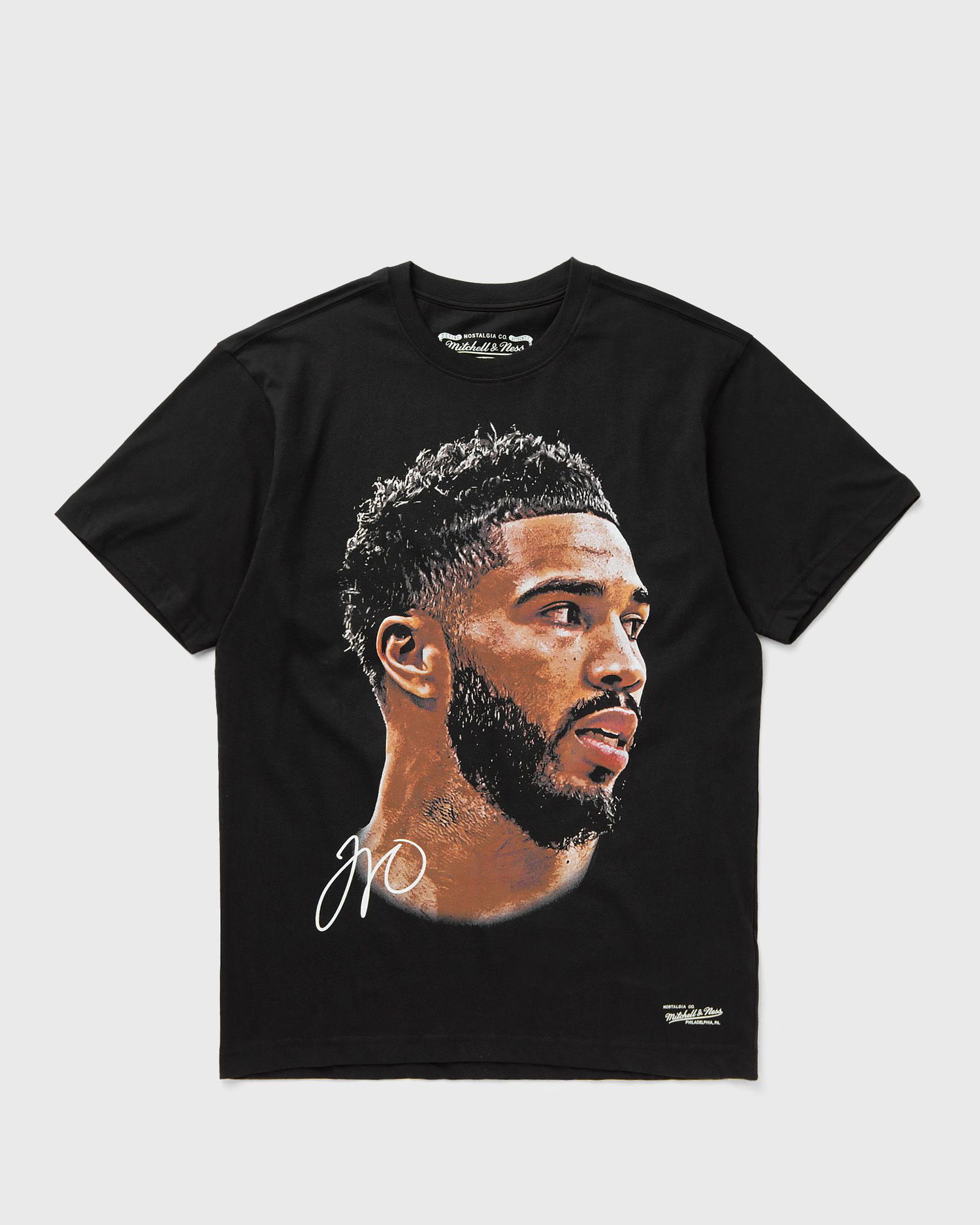 T-shirt Mitchell & Ness Mitchell & Ness NBA Players Association Jayson Tatum Big Face T-Shirt Svart | SS15095-NBPBLCK, 0