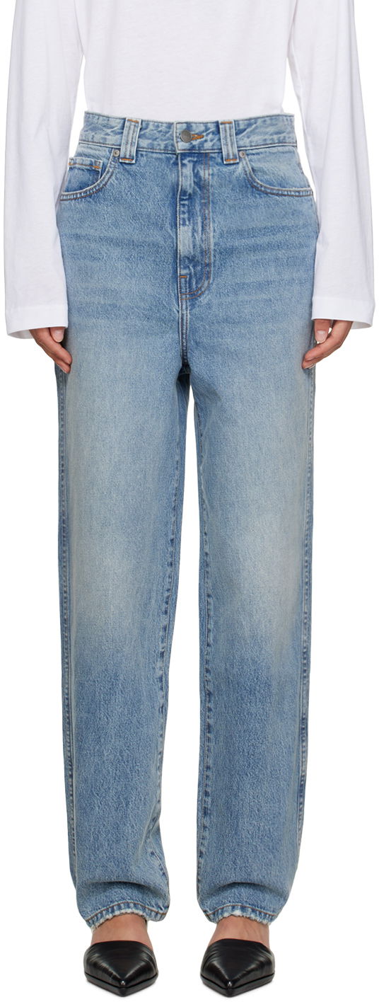 Jeans Khaite Blue 'The Martin' Jeans Blå | 1111918043