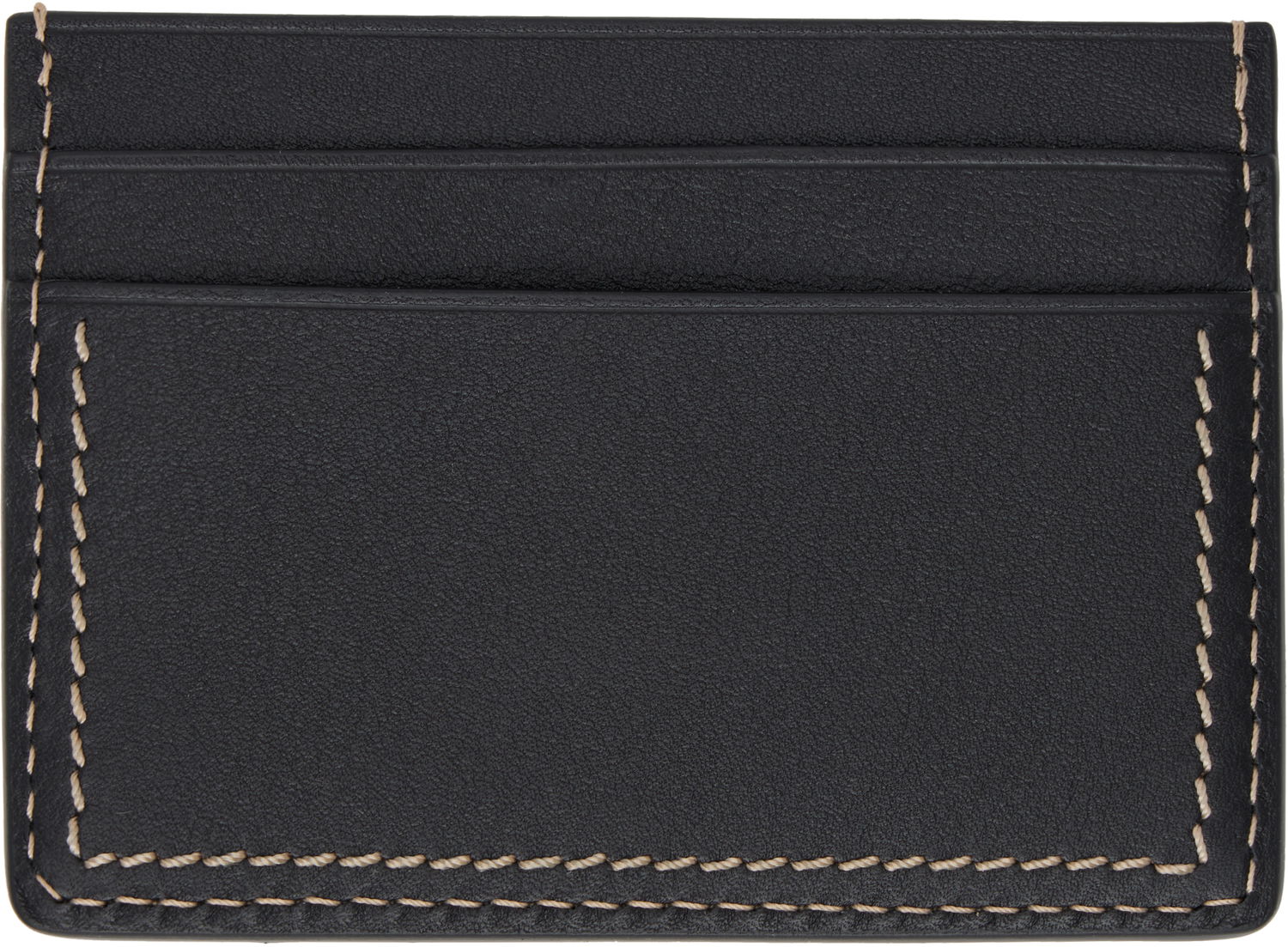 Plånbok Jil Sander Jil Sander Leather Card Holder Svart | J25VL0009_P7314, 1