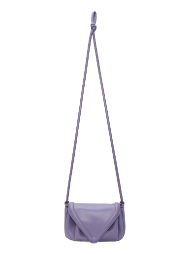 Axelväska Bottega Veneta Small Beak Clutch Purpur | 658521 VCP30