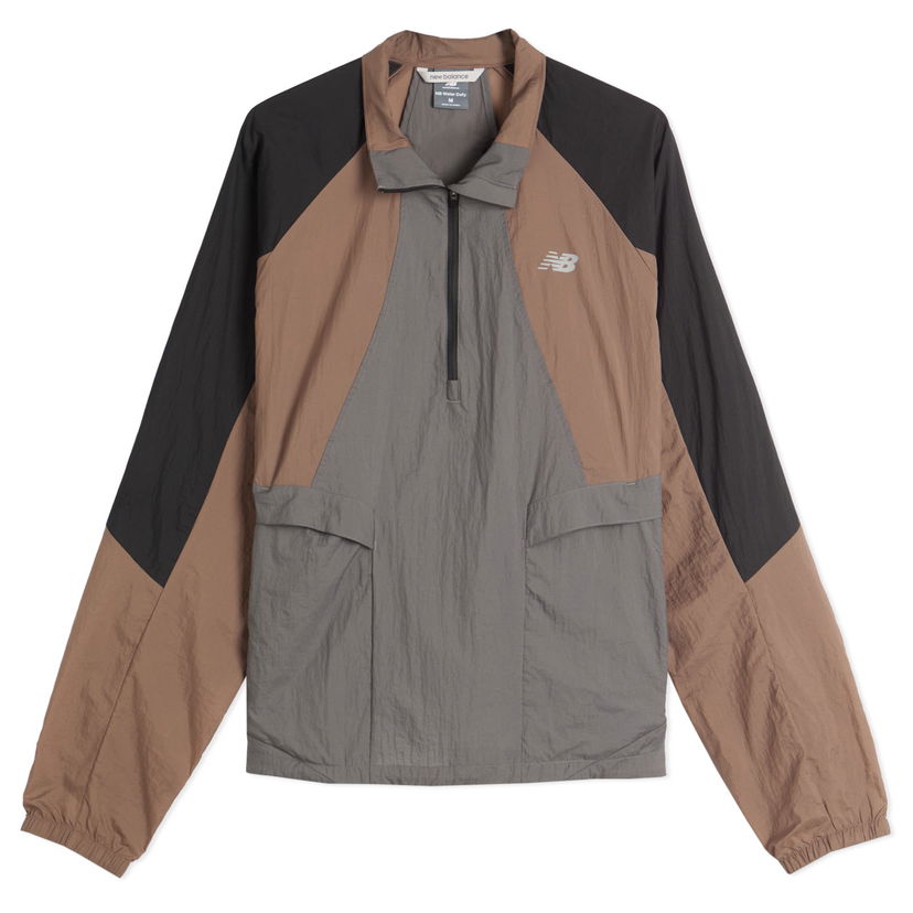 Jacka New Balance Water Resistant Better Run Jacket Brun | MO53206-EAS