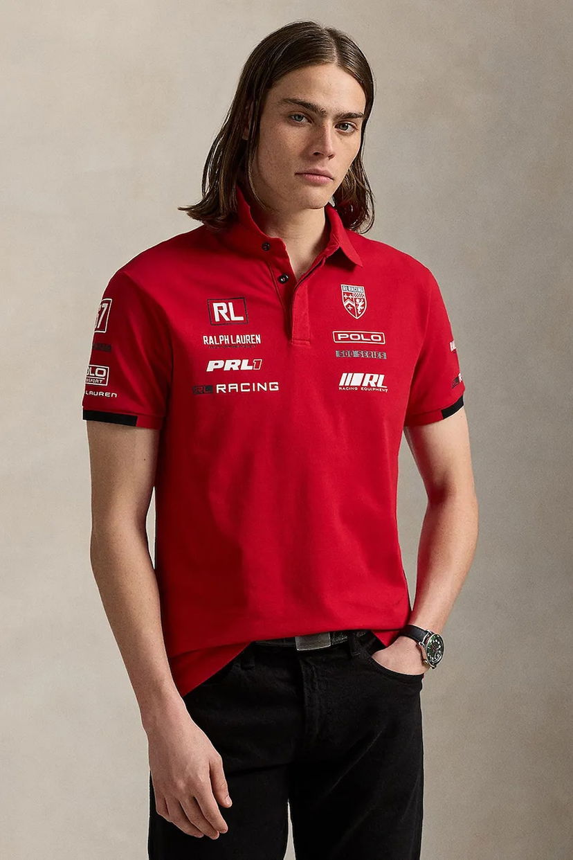 Polotröja Polo by Ralph Lauren Ralph Lauren PRL Racing Polo Shirt Röd | 710972342