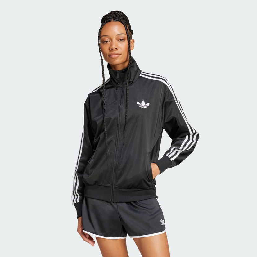 Bomberjacka adidas Performance Adicolor Classic Firebird Loose Track Jacket Svart | JC8251