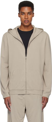 Jersey Lounge Zip-Up Hoodie