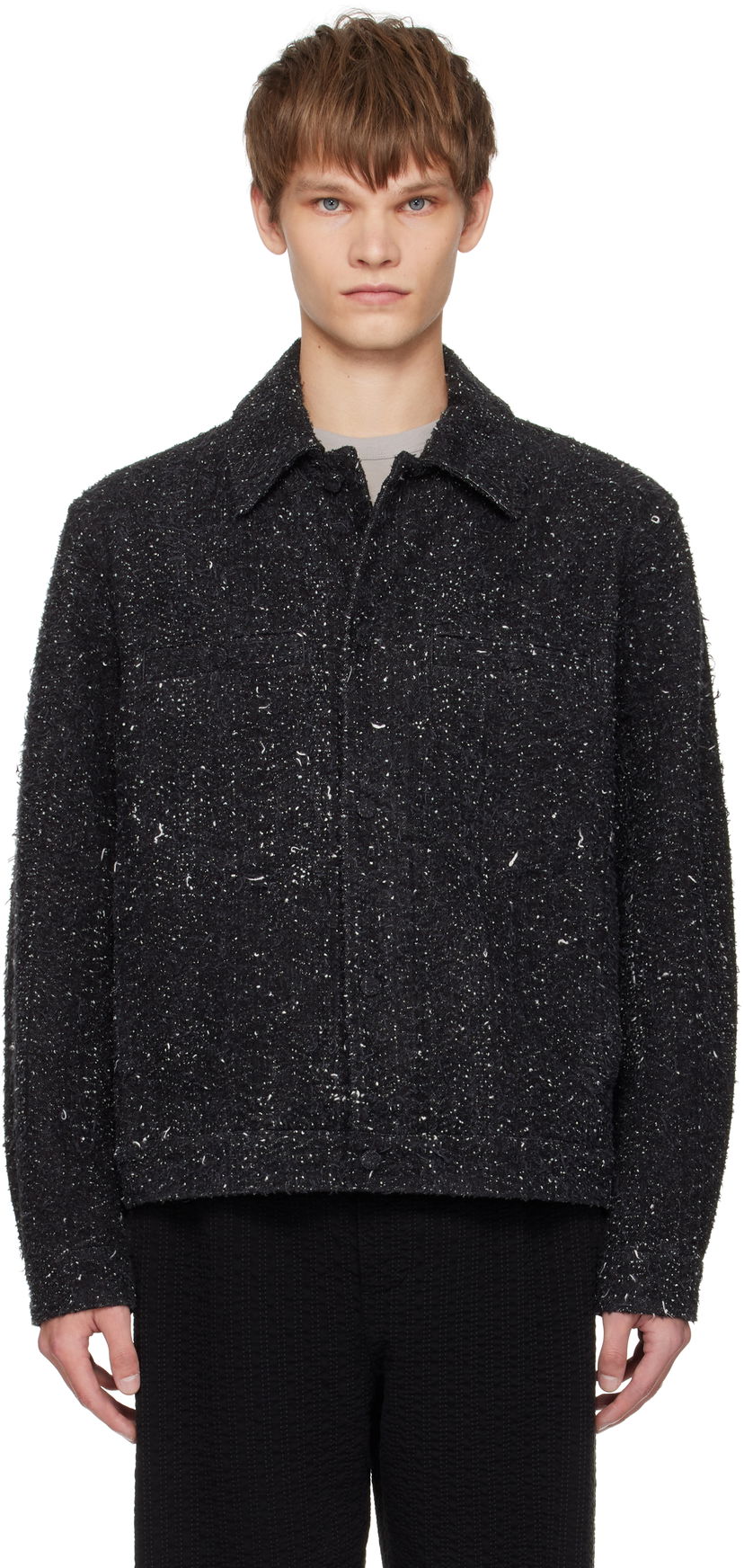 Jacka Craig Green Craig Green Towel Denim Jacket Svart | CGAW25CWOJKT74